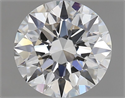 Natural Diamond 1.33 Carats, Round with Excellent Cut, E Color, IF Clarity and Certified by GIA