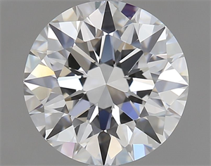 Picture of Natural Diamond 1.33 Carats, Round with Excellent Cut, E Color, IF Clarity and Certified by GIA