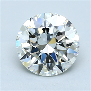 Picture of Natural Diamond 2.01 Carats, Round with Excellent Cut, J Color, VS1 Clarity and Certified by GIA