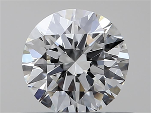 Picture of Natural Diamond 0.40 Carats, Round with Excellent Cut, H Color, VVS1 Clarity and Certified by GIA