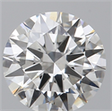 Natural Diamond 0.46 Carats, Round with Excellent Cut, E Color, SI1 Clarity and Certified by GIA