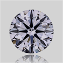 Natural Diamond 1.51 Carats, Round with Excellent Cut, F Color, VVS2 Clarity and Certified by GIA