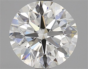 Picture of Natural Diamond 2.01 Carats, Round with Excellent Cut, H Color, VVS1 Clarity and Certified by GIA