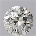 Natural Diamond 3.51 Carats, Round with Excellent Cut, J Color, VS1 Clarity and Certified by IGI