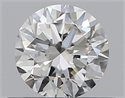 Natural Diamond 0.40 Carats, Round with Very Good Cut, I Color, VS2 Clarity and Certified by GIA