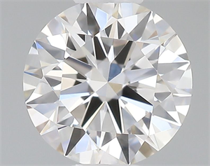 Picture of Natural Diamond 0.41 Carats, Round with Excellent Cut, H Color, VVS1 Clarity and Certified by GIA