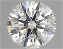 Natural Diamond 1.70 Carats, Round with Excellent Cut, G Color, VS2 Clarity and Certified by GIA