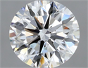 Natural Diamond 0.40 Carats, Round with Excellent Cut, G Color, VS1 Clarity and Certified by GIA