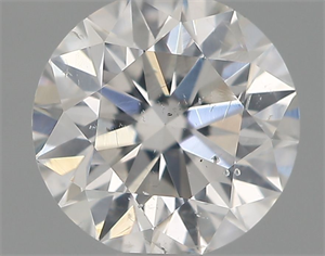 Picture of Natural Diamond 0.55 Carats, Round with Excellent Cut, E Color, SI2 Clarity and Certified by IGI