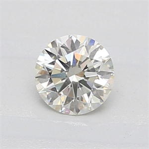 Picture of Natural Diamond 0.56 Carats, Round with Excellent Cut, J Color, SI1 Clarity and Certified by IGI