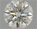 Natural Diamond 0.40 Carats, Round with Excellent Cut, I Color, VVS1 Clarity and Certified by IGI