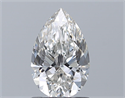 Natural Diamond 1.01 Carats, Pear with  Cut, G Color, VVS1 Clarity and Certified by GIA