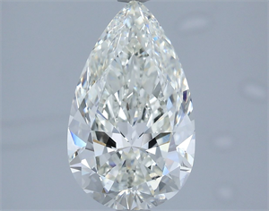 Picture of Natural Diamond 2.72 Carats, Pear with  Cut, H Color, VS2 Clarity and Certified by IGI