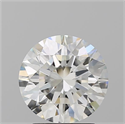 Natural Diamond 2.25 Carats, Round with Excellent Cut, I Color, VVS1 Clarity and Certified by GIA