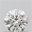 Natural Diamond 0.49 Carats, Round with Excellent Cut, G Color, SI1 Clarity and Certified by IGI