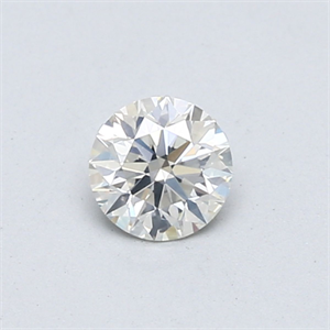 Picture of Natural Diamond 0.41 Carats, Round with Excellent Cut, I Color, SI2 Clarity and Certified by GIA