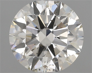 Picture of Natural Diamond 0.50 Carats, Round with Excellent Cut, J Color, SI2 Clarity and Certified by GIA