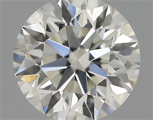 Picture of Natural Diamond 0.40 Carats, Round with Excellent Cut, H Color, VS2 Clarity and Certified by IGI