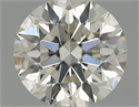 Natural Diamond 0.40 Carats, Round with Excellent Cut, I Color, VS2 Clarity and Certified by IGI