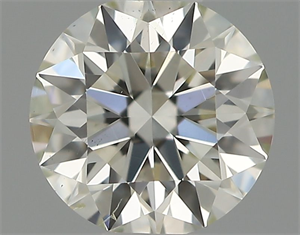 Picture of Natural Diamond 0.40 Carats, Round with Excellent Cut, I Color, VS2 Clarity and Certified by IGI