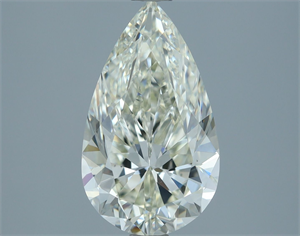 Picture of Natural Diamond 2.20 Carats, Pear with  Cut, I Color, VS1 Clarity and Certified by IGI