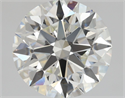 Natural Diamond 1.80 Carats, Round with Excellent Cut, I Color, VVS1 Clarity and Certified by GIA