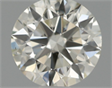 Natural Diamond 0.60 Carats, Round with Excellent Cut, I Color, VS2 Clarity and Certified by IGI