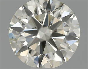 Picture of Natural Diamond 0.60 Carats, Round with Excellent Cut, I Color, VS2 Clarity and Certified by IGI