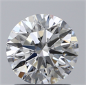 Natural Diamond 1.20 Carats, Round with Excellent Cut, F Color, VVS1 Clarity and Certified by GIA