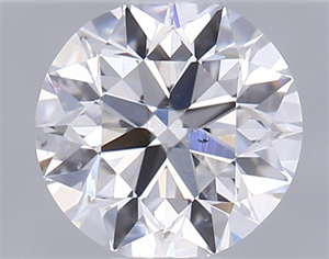 Picture of Natural Diamond 0.40 Carats, Round with Excellent Cut, E Color, SI1 Clarity and Certified by GIA