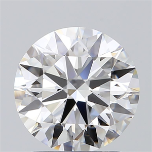 Picture of Natural Diamond 1.73 Carats, Round with Excellent Cut, F Color, VS1 Clarity and Certified by GIA