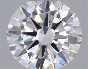 Picture of Natural Diamond 0.40 Carats, Round with Very Good Cut, E Color, SI1 Clarity and Certified by GIA