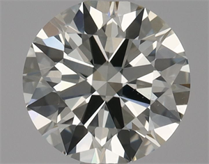 Picture of Natural Diamond 0.50 Carats, Round with Excellent Cut, K Color, SI1 Clarity and Certified by GIA