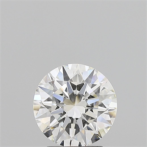 Picture of Natural Diamond 2.01 Carats, Round with Excellent Cut, H Color, VS2 Clarity and Certified by GIA