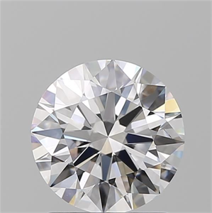 Picture of Natural Diamond 1.57 Carats, Round with Excellent Cut, D Color, SI1 Clarity and Certified by GIA