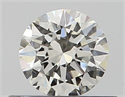 Natural Diamond 0.40 Carats, Round with Very Good Cut, I Color, VS2 Clarity and Certified by GIA