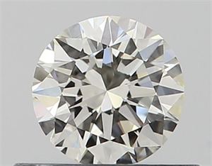 Picture of Natural Diamond 0.40 Carats, Round with Very Good Cut, I Color, VS2 Clarity and Certified by GIA