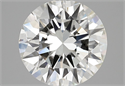 Natural Diamond 3.58 Carats, Round with Excellent Cut, J Color, VS1 Clarity and Certified by GIA