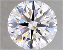 Natural Diamond 1.21 Carats, Round with Excellent Cut, D Color, FL Clarity and Certified by GIA