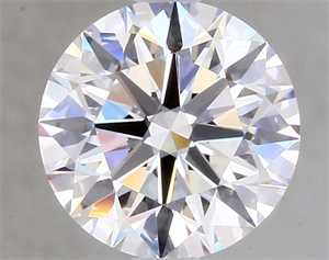 Picture of Natural Diamond 1.21 Carats, Round with Excellent Cut, D Color, FL Clarity and Certified by GIA