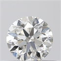 Natural Diamond 0.40 Carats, Round with Very Good Cut, F Color, VS2 Clarity and Certified by GIA