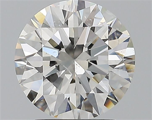 Picture of Natural Diamond 2.01 Carats, Round with Excellent Cut, G Color, SI1 Clarity and Certified by GIA