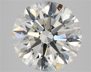 Picture of Natural Diamond 3.14 Carats, Round with Excellent Cut, J Color, VVS1 Clarity and Certified by GIA