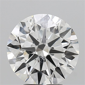 Picture of Natural Diamond 3.04 Carats, Round with Excellent Cut, G Color, SI2 Clarity and Certified by GIA