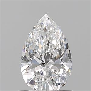 Picture of Natural Diamond 0.90 Carats, Pear with  Cut, E Color, VS2 Clarity and Certified by GIA