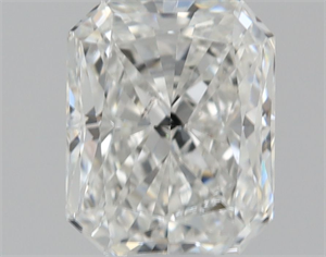 Picture of Natural Diamond 0.50 Carats, Radiant with  Cut, F Color, SI2 Clarity and Certified by GIA