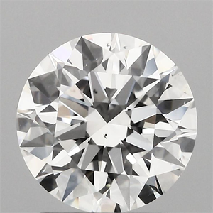 Picture of Natural Diamond 1.90 Carats, Round with Excellent Cut, E Color, SI1 Clarity and Certified by GIA