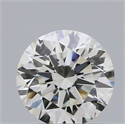 Natural Diamond 0.40 Carats, Round with Excellent Cut, G Color, SI1 Clarity and Certified by IGI