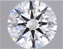 Natural Diamond 0.47 Carats, Round with Excellent Cut, H Color, VS2 Clarity and Certified by GIA