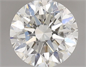 Natural Diamond 0.50 Carats, Round with Very Good Cut, I Color, SI1 Clarity and Certified by GIA